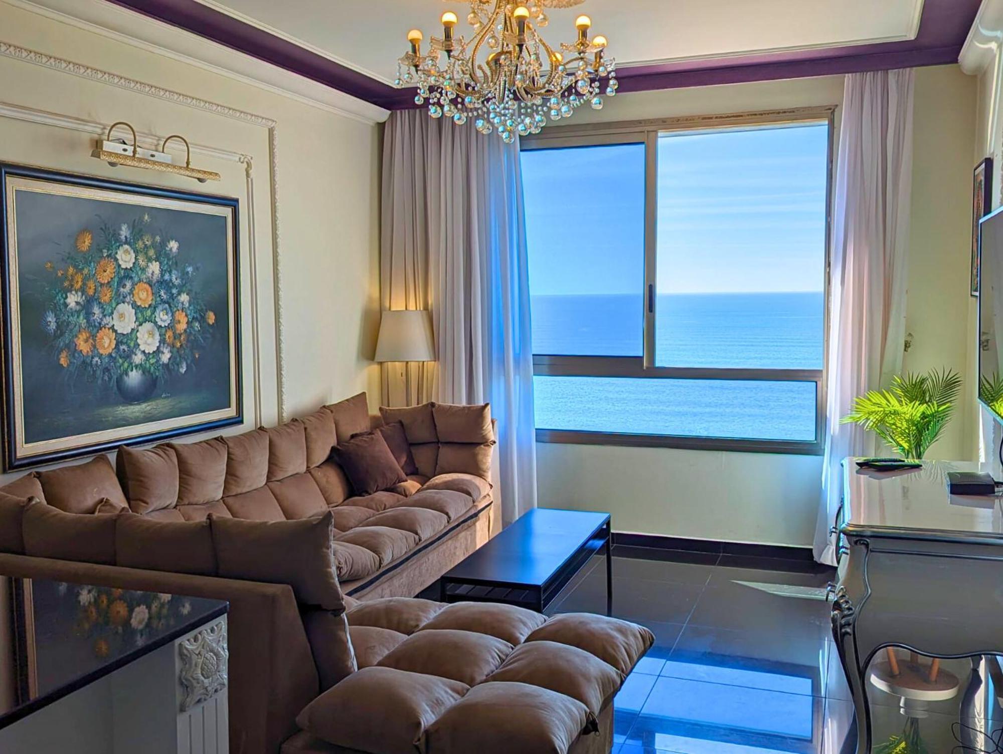 Almog Beach Apartments מגדלי חוף הכרמל חיפה Exterior foto