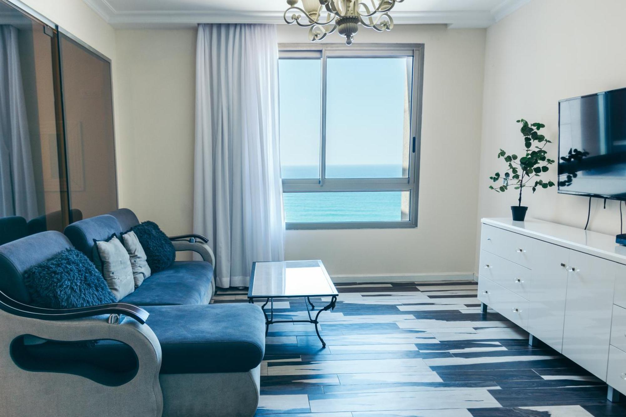 Almog Beach Apartments מגדלי חוף הכרמל חיפה Exterior foto